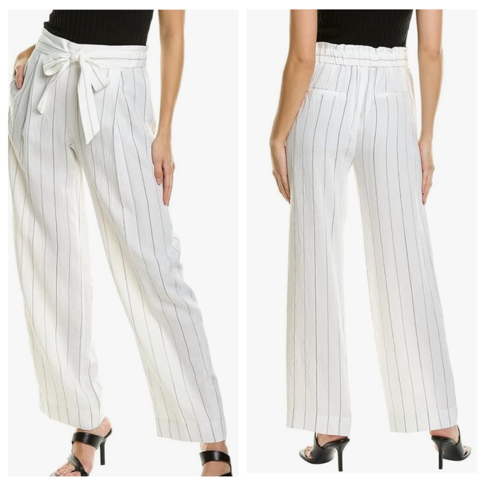 Vince Soft Stripe Belted Pull on